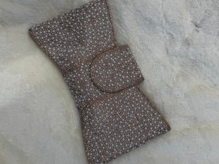 Pearl & Diamante Luxury Pearl Clutch