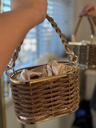 Luxury Heavy Diamanté Bag