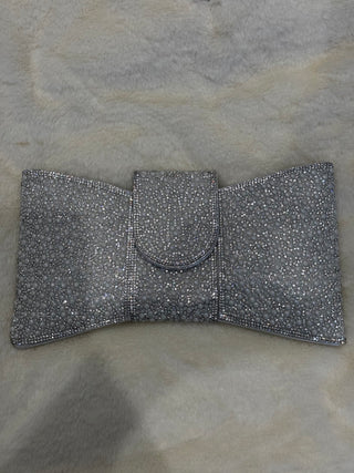 Pearl & Diamante Luxury Pearl Clutch